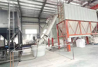 Calcium carbonate grinding production line